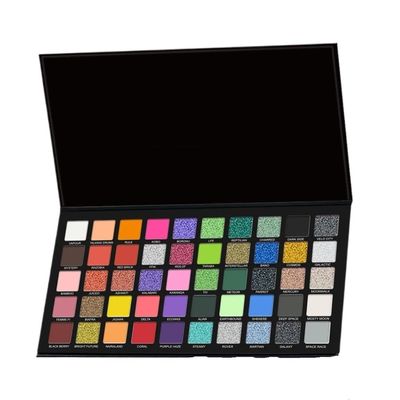 ASWRTYJO 50 Color Eye Shadow Makeup Disk High Powder Waterproof Cosmetics