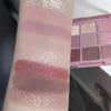 ASWRTYJO 9 Color Smoked Eye Shadow Palette Glitter Pearl Matt Pressure Powder Waterproof view 4