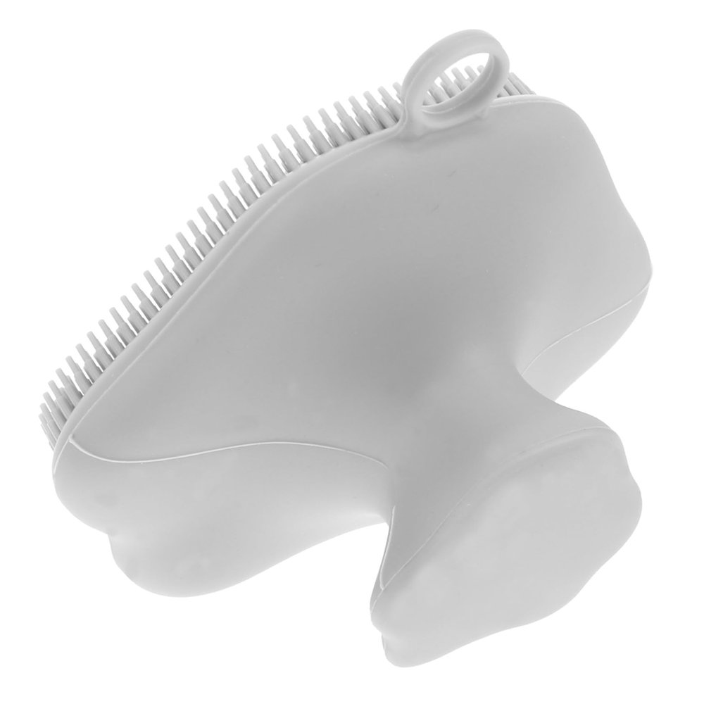 Vaguelly Silicone Face Wash Brush for Deep Facial Cleansing and Exfoliation Soft Handheld Makeup Remover and Nose Cleaner Lightweight Body Cleaning Brush for Travel and Daily Use