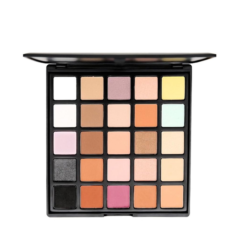 ASWRTYJO Multi Color Eye Shadow Plate Makeup Smoke Matte 25