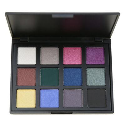 ASWRTYJO 12 Color Eye Shadow Plate Pearlescent Matte Makeup