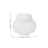 Abaodam Ergonomic Tub Neck Pillow with Suction Cups Lightweight Bath Tub Headrest for Neck and Head Support Washable Spa Bath Pillow for Relaxing Bathroom and Travel Use view 2