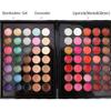 ASWRTYJO 177 Color Eye Shadow Palette Cosmetics Set Lip Gloss Concealer Primary view 4