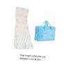 Abaodam Non-Slip Bath Pillow with Suction Cups and Hook Breathable Lightweight Bathtub Headrest Cushion for Relaxing Spa Experience White Bathroom Tub Mat Support view 2