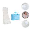 Abaodam Non-Slip Bath Pillow with Suction Cups and Hook Breathable Lightweight Bathtub Headrest Cushion for Relaxing Spa Experience White Bathroom Tub Mat Support view 3