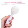 Alipis 2pcs Manual Silicone Facial Cleansing Brush Soft Exfoliating Face Scrubber with Detachable Heads Gentle Handheld Scrubbers for Deep Cleaning and Skin Care view 3
