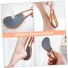Alipis 2pcs Foot File Callus Remover Anti-Slip Handle Pedicure Scraper Hard Skin Remover for Feet Dead Skin Exfoliator view 2