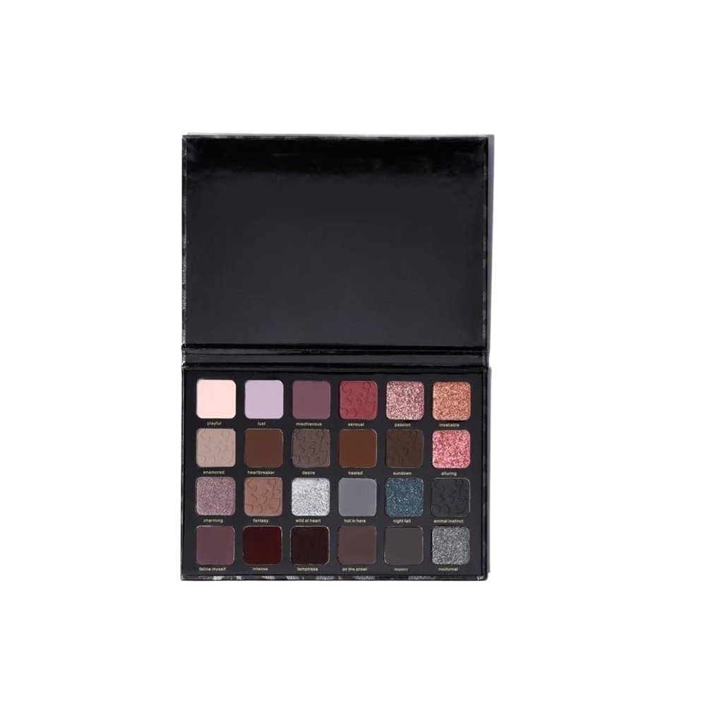 ASWRTYJO 24 Color Eye Shadow Palette Chameleon Pearl Scrub Makeup Lasting