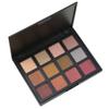 ASWRTYJO Pearlescent Matte Color Makeup Plate Smoky Earth 12 Eye Shadow view 2