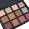 ASWRTYJO Pearlescent Matte Color Makeup Plate Smoky Earth 12 Eye Shadow view 3