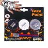 Halloween Body Paint | Water-Soluble Facial Painting Tools | 3 Colors Water-soluble Body and Face Paint - for Cosplay Costume Goth Party Kids Adults Women view 1