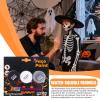 Halloween Body Paint | Water-Soluble Facial Painting Tools | 3 Colors Water-soluble Body and Face Paint - for Cosplay Costume Goth Party Kids Adults Women view 2