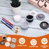 Halloween Body Paint | Water-Soluble Facial Painting Tools | 3 Colors Water-soluble Body and Face Paint - for Cosplay Costume Goth Party Kids Adults Women view 3