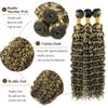 Highlight Honey Blonde Bundles Human Hair P1B27 Deep Wave Bundles 22 24 26" view 3