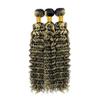 Highlight Honey Blonde Bundles Human Hair P1B27 Deep Wave Bundles 22 24 26" view 4