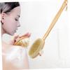 Alipis 2 Pcs Detachable Bathing Massage Brushes with Long Handle and Handheld Soft Bristles for Deep Back Exfoliation and Skin Cleansing Practical Bathroom Scrubbers for Adults view 3