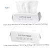 Disposable Face Towel 4 Bags 3D Pearl Pattern Super Absorbent Face Wipes Degradable Plant Fiber Wet and Dry Daily for for Home Travel view 4
