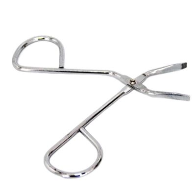 ASWRTYJO Scissors Flat Tip Eyebrow Extension Tweezer Clamp Plier Eyebrows Clipper Stainless Steel Eyelash Hair Remove Epilating