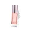 LIFKOME 6pcs Rose Gold Glass Roller Perfume Bottles Leakproof Refillable Bottles for Essential Oils Portable Travel Containers Steel Ball Design view 4