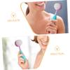 Alipis 2pcs Silicone Manual Facial Cleansing Brush Dual-Sided Exfoliator and Massager for Deep Pore Cleaning and Blackhead Removal Skin Care Tool for Home and Travel view 3
