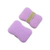 1/4PCS Sponge Soap Bag Bath Cleansing Foaming Net Pouch Body Exfoliating Scrubber Sponges Bathroom Nylon Pocket(Purple-1pcs) view 1