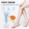 Natural Honey Urea Foot Cream, Deep Moisturizing Treatment for Cracked Heels and Dry Feet (0.70oz) view 2