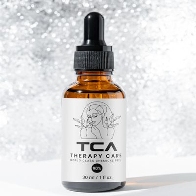 TC 90% Gel Peel, Chemical Peel for Face Breakout Scars, Chemical Exfoliant for Face, Strength Level 2, 1.0 fl oz. e, 30 mL  Kiaeva Cosmetics (90)