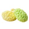 Alipis 3 Pcs Exfoliating Bath Sponges with Hanging Rope Gentle Shower Scrubbers for Adults and Cleansing and Massaging Bath Accessories in Yellow Green and Orange for Home and Travel view 1