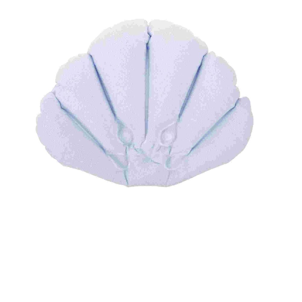 Bath Pillow Cushion Non Slip Bath Mat Neck Pillow Bathtub with Suction Cups Quick Dry Spa Pillow