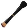 4 in 1 Makeup Brush Stackable Dual Ended Makeup Brush Mini Travel Brushes Set with Powder/Blush, Blending and Eyeshadow view 2