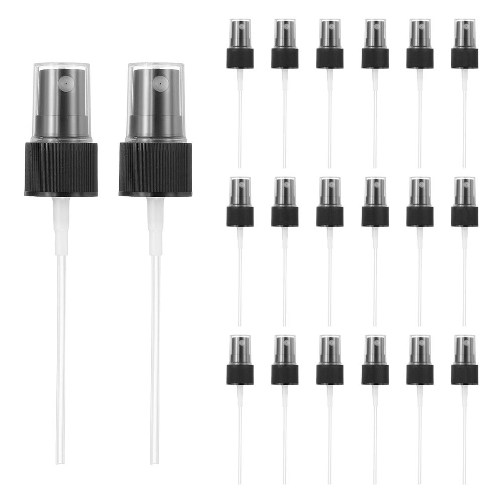 uxcell 24Pcs Black Spray Top, 20/410 Fine Mist Sprayer