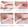 ASWRTYJO Eyebrow Tweezer Stainless Steel Slant Tip Eyes Clip for Face Hair Removal Make Up Tools Pince(D) view 3
