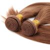 Virgin Human Hair Weft Weaves Extensions Bundle Hair for Full Head 3 Bundles Straight Hair #30 view 2