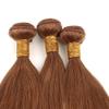 Virgin Human Hair Weft Weaves Extensions Bundle Hair for Full Head 3 Bundles Straight Hair #30 view 3