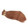 Virgin Human Hair Weft Weaves Extensions Bundle Hair for Full Head 3 Bundles Straight Hair #30 view 4