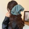 Comfortable Knitted Hair String Elastic Tie French Charm Design Lightweight Hairpiece For Girls And Women Elastic Band With Bohemian-Design view 3