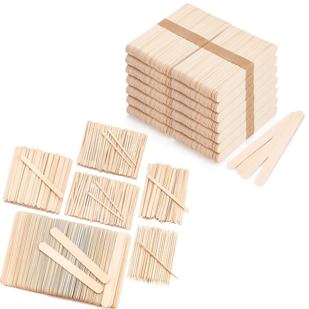 EWVVSS 6 Style 1700 Pcs Waxing Sticks