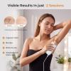 Ubroo Laser Hair Removal for Women, 97.6% Hair Reduction in 2 Session, 5 Ice Cooling IPL Hair Removal Device, Hair Removal at Home for Legs Bikini Armpits Facial (Gold) view 2