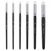 6 PCS Contour Conceal Brush Set, 6 size Versatile Makeup Brushes for Under Eye Concealer, Nose Contour, Eye Makeup, Black view 1