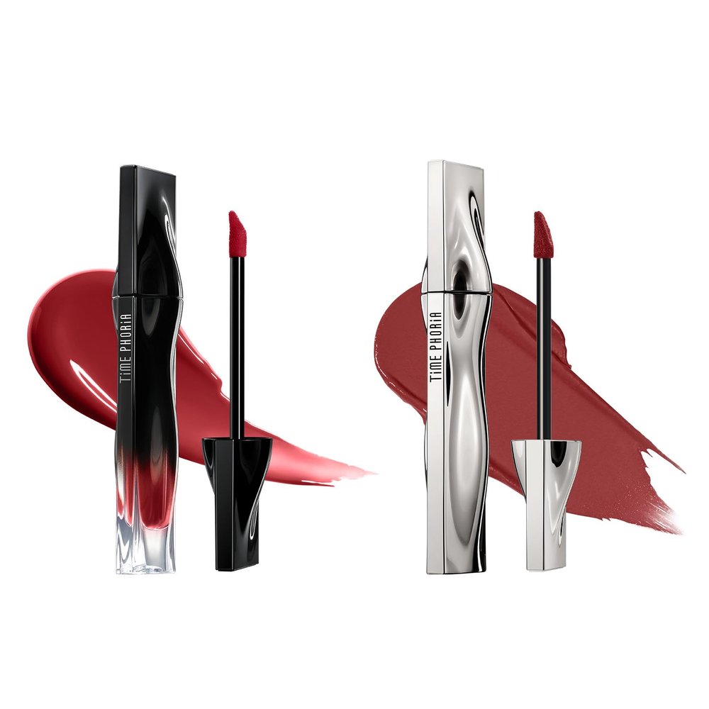 TIMEPHORIA LIP STAIN (09 ENIGMA) + LIP MATTE (08 SUN N MOON)
