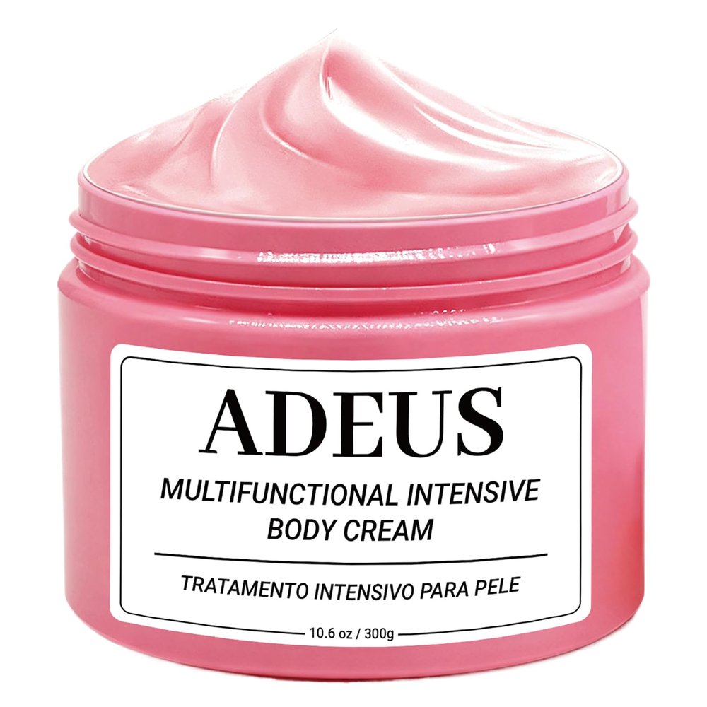 ADEUS Crema Brasilea, Multifunctional Pink Intensive Cream, Cream Rose Body Intensive Skin with Asiatica & Seaweed Extract Moisturizing & Smoothing Skincare (1)