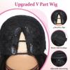 La-Lush V-Part Wig Human Hair (18 INCH) view 3