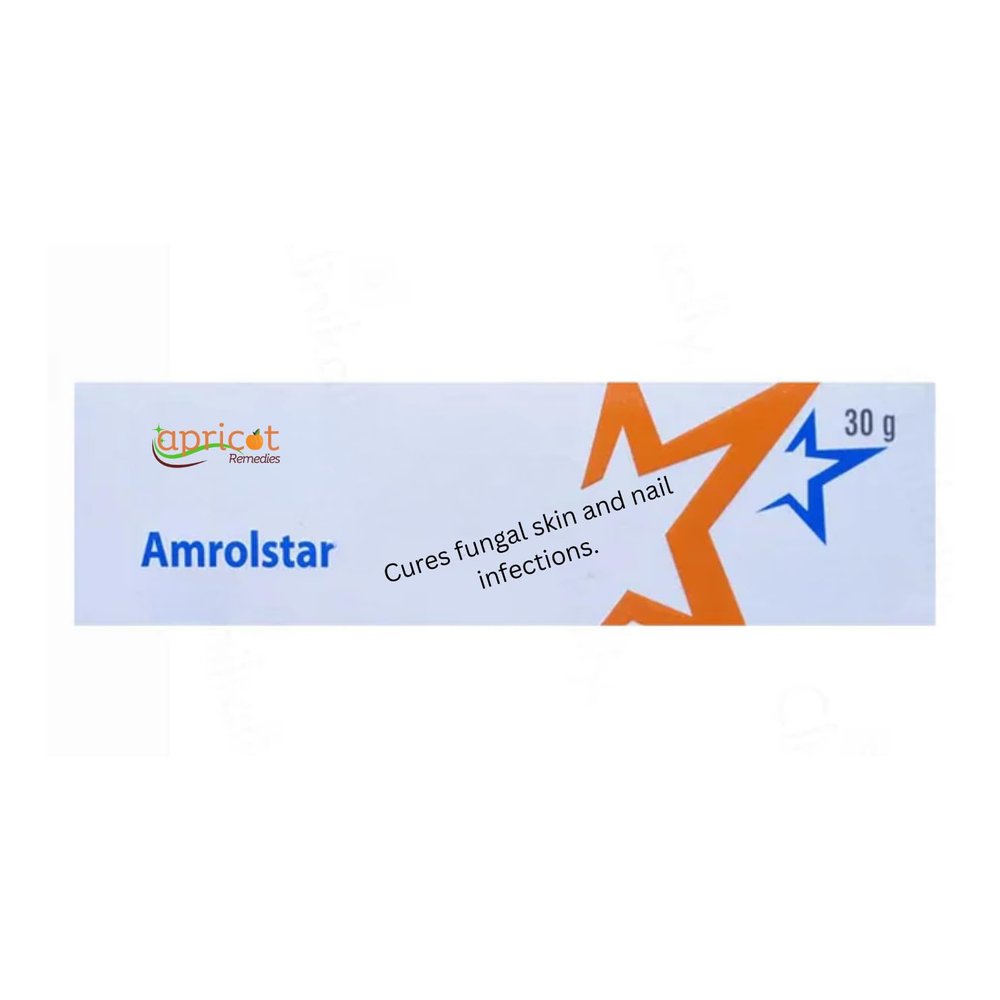 APRICOT REMEDIES AMROL.STAR Cream  Skin Care Cream for External Use  30g Each (Pack of 2)