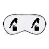 Azeeda 'Robin Bird on a Wooden Fence Post' Sleep/Travel Eye Mask (EY00033561) view 1