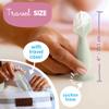 Bumco Travel Baby Diaper Cream Spatula with Travel Case (Sage Green) view 4