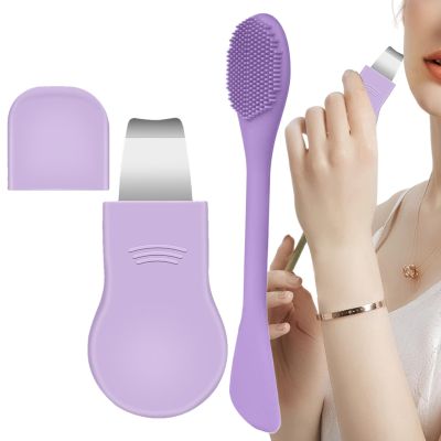 Face Scraper Tool,Pore Spatula | Facial Cleansing Tool for Whitehead Women Men Daily Home Travel Morning Night Spa Routine