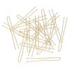 2.8 Inch U Shaped Hair Pins for Women Girls, Long Hair Pin Bobby Pin for Secure Bun Hairstyles, 100 Count (Gold) view 3