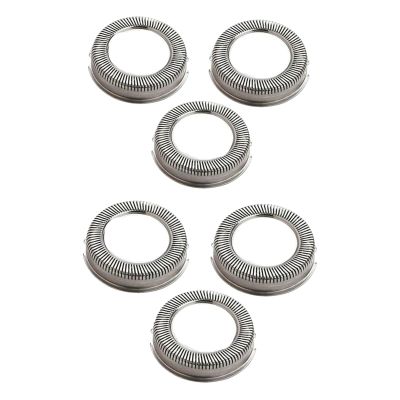 Compatible For PhilipsHQ4+ HQ3 HQ56 HQ55 HQ6843 HQ300 HQ64 HQ916 HQ6695 HQ912 HQ988 CloseCut Shaver Heads Replacement Shaver Head(6pcs)