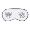 Azeeda 'Highland Cow with Tongue Sticking Out' Sleep/Travel Eye Mask (EY00033595) view 1