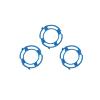 3pcsCompatible For Philips5000 Series S5205 S5210 S5320 S5340 S5380 S5390 S5082 S5081 S5080 S5078 Lock-ring Blade Retaining-Plate Holder(6pcs) view 2